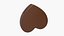 Heart Candy Chocolate 3D