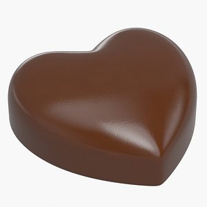 Heart Candy Chocolate 3D