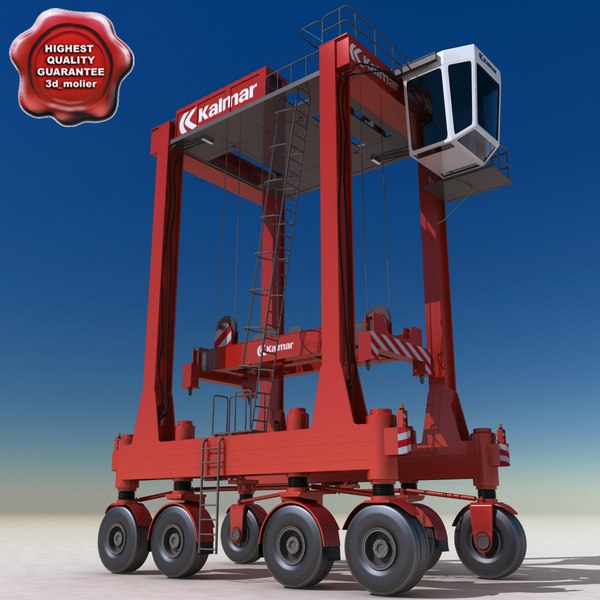 Straddle Carrier 3D Models for Download TurboSquid