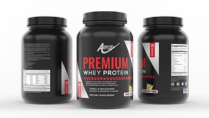 3D Protein Powder model