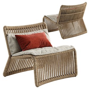 talenti cliff armchair 3D