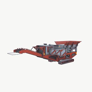 3D Mobile impact crusher