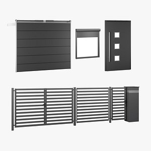 Collection of Gate Window and Door