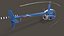 Robinson R22 Blue Static model
