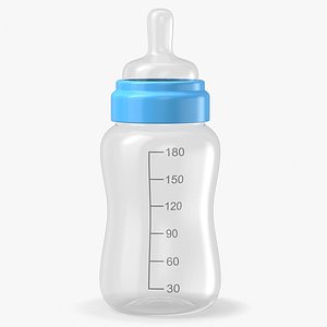 3D baby bottle model