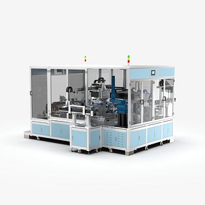 3D model Automatic Battery Flexible Connection Welding Machine