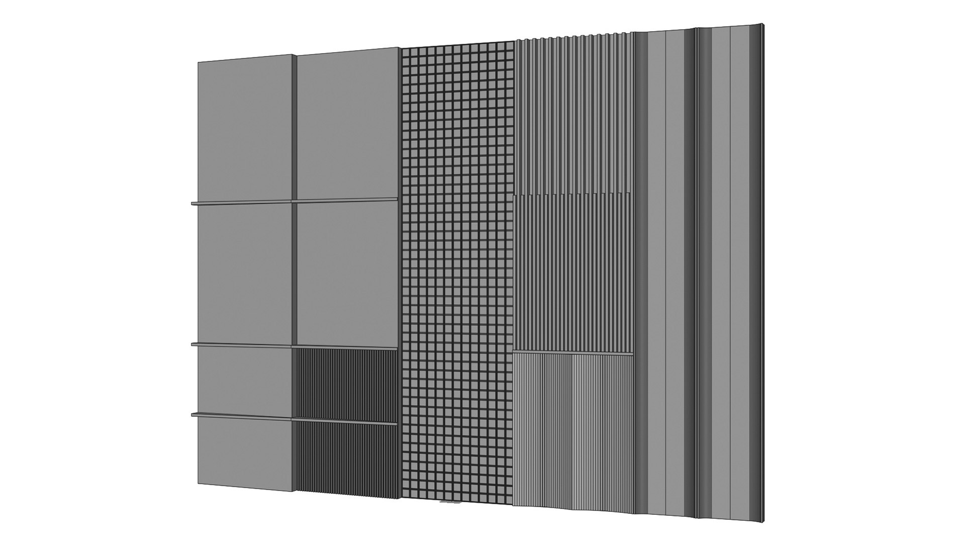 3D Wooden Panels Model - TurboSquid 2077133