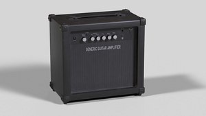 Realistic Guitar Amplifier 3D model