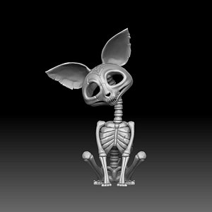 Bones Kitty Printable