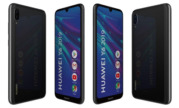 3D huawei y6 2019 midnight