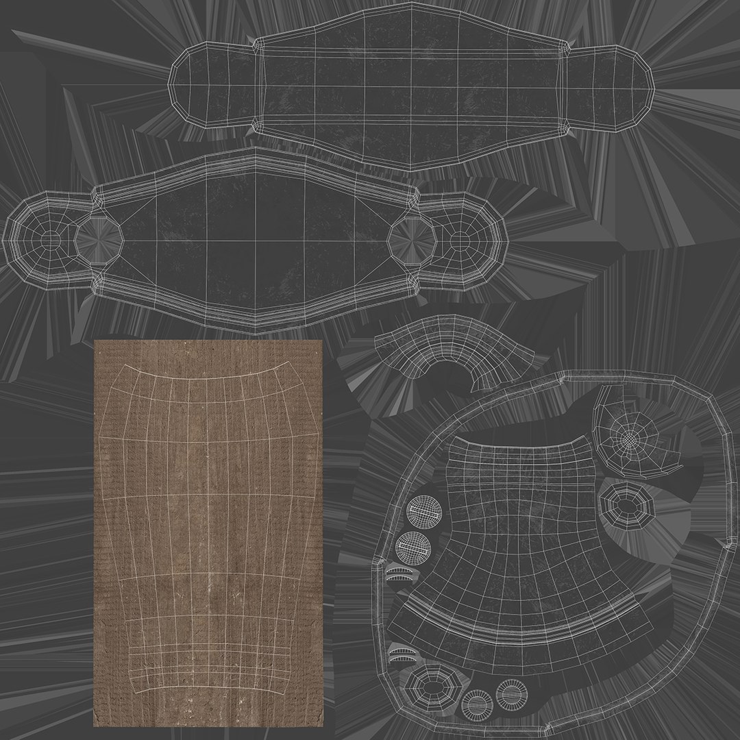 3D Vintage Handle Windows - TurboSquid 2395733