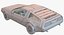 3d model dmc delorean polys