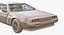 3d model dmc delorean polys