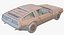 3d model dmc delorean polys