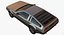 3d model dmc delorean polys