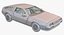 3d model dmc delorean polys