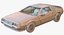 3d model dmc delorean polys