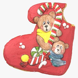 Christmas Cookie 04 Bitten