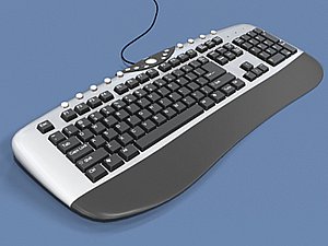 keyboard 3d max