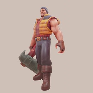 3D Darius model