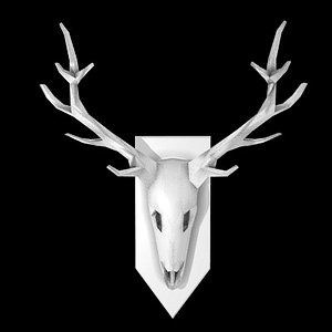 3d red deer model