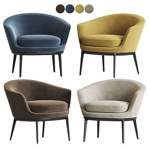 3D caratos bebitalia armchair
