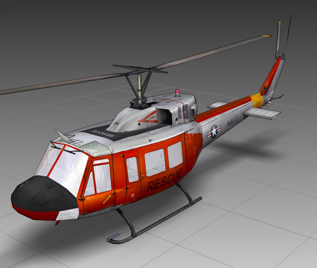 Rescue Engines 3d Model
