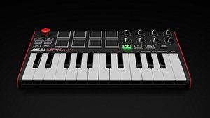 akai mpk mini mk2 3D