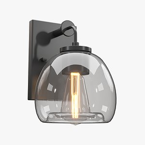 Caisson 1-Light Bathroom Vanity Wall Light