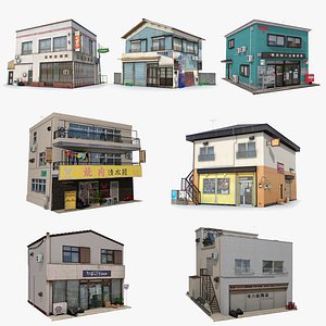 Realistic Tokyo City House Game Collection