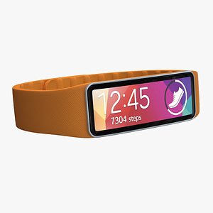 Samsung Gear Fit Orange
