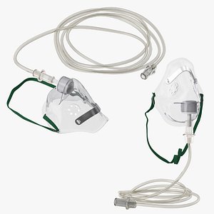 3d model oxygen mask