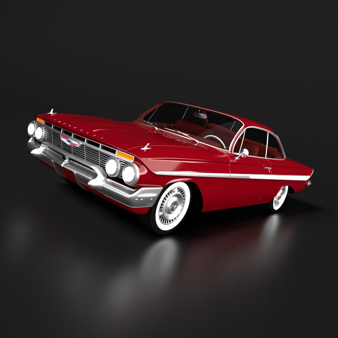 3D Model Chevrolet Impala Fast And Furious - TurboSquid 2315220