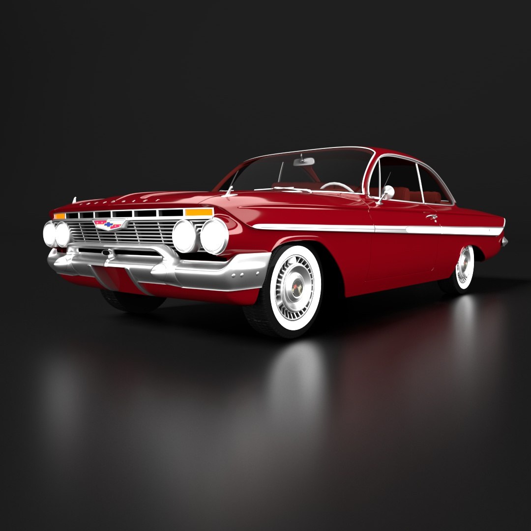 3D Model Chevrolet Impala Fast And Furious - TurboSquid 2315220