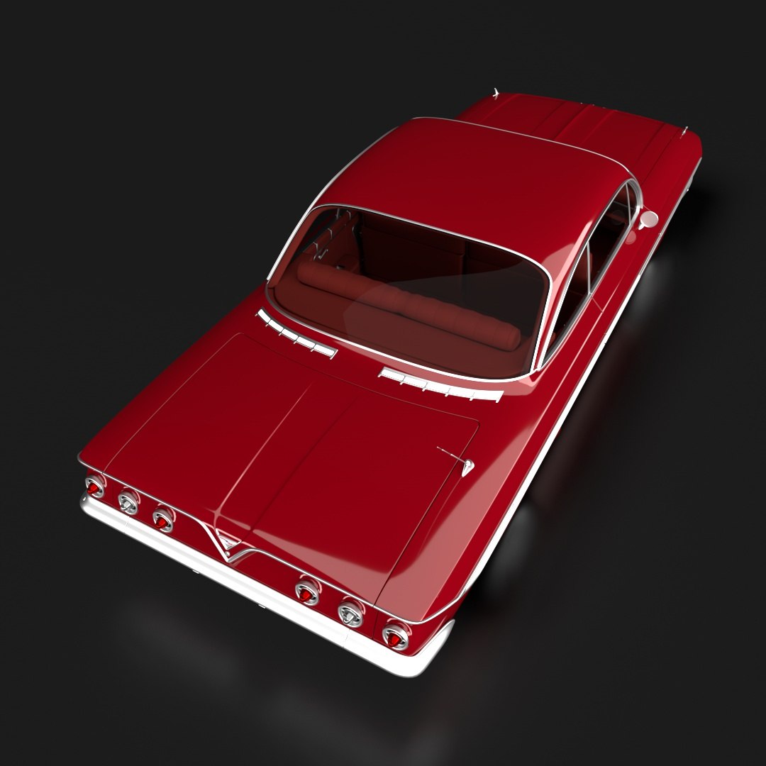 3D Model Chevrolet Impala Fast And Furious - TurboSquid 2315220