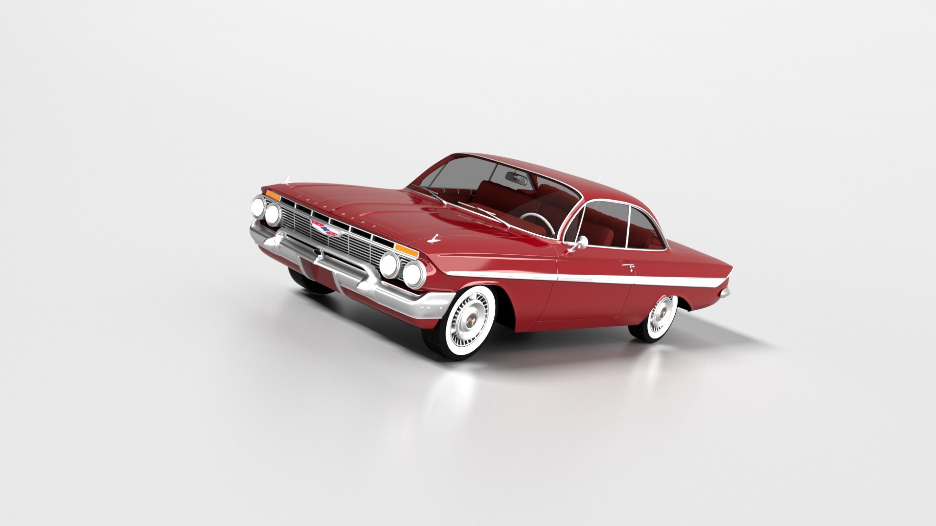 3D Model Chevrolet Impala Fast And Furious - TurboSquid 2315220