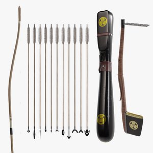 Japanese bow Pack 3D