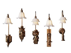 Wall Light 08 3D model