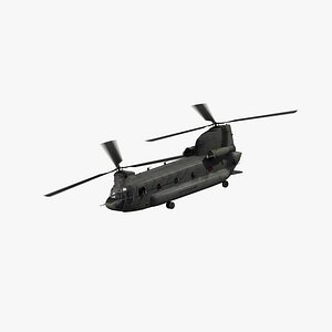 3D ch-47 chinook army