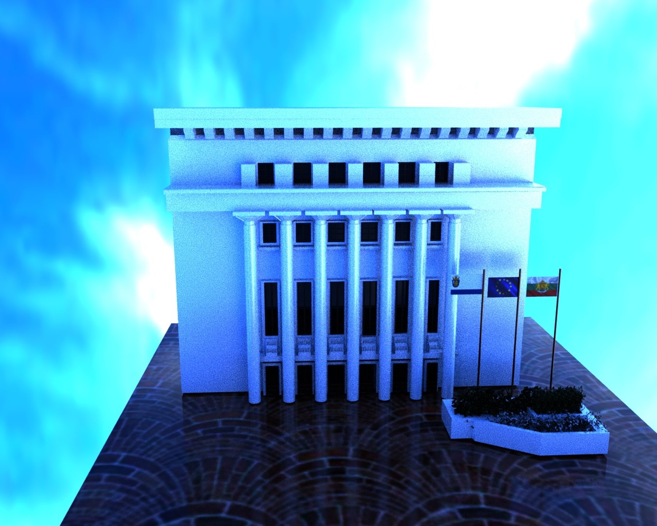 3D Capital Model - TurboSquid 1262128