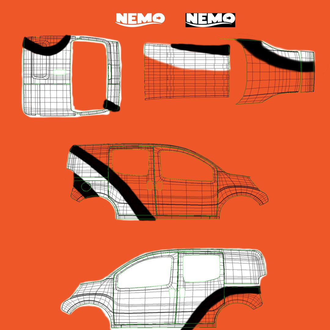 3D Citroen Nemo Concetto - TurboSquid 1899753