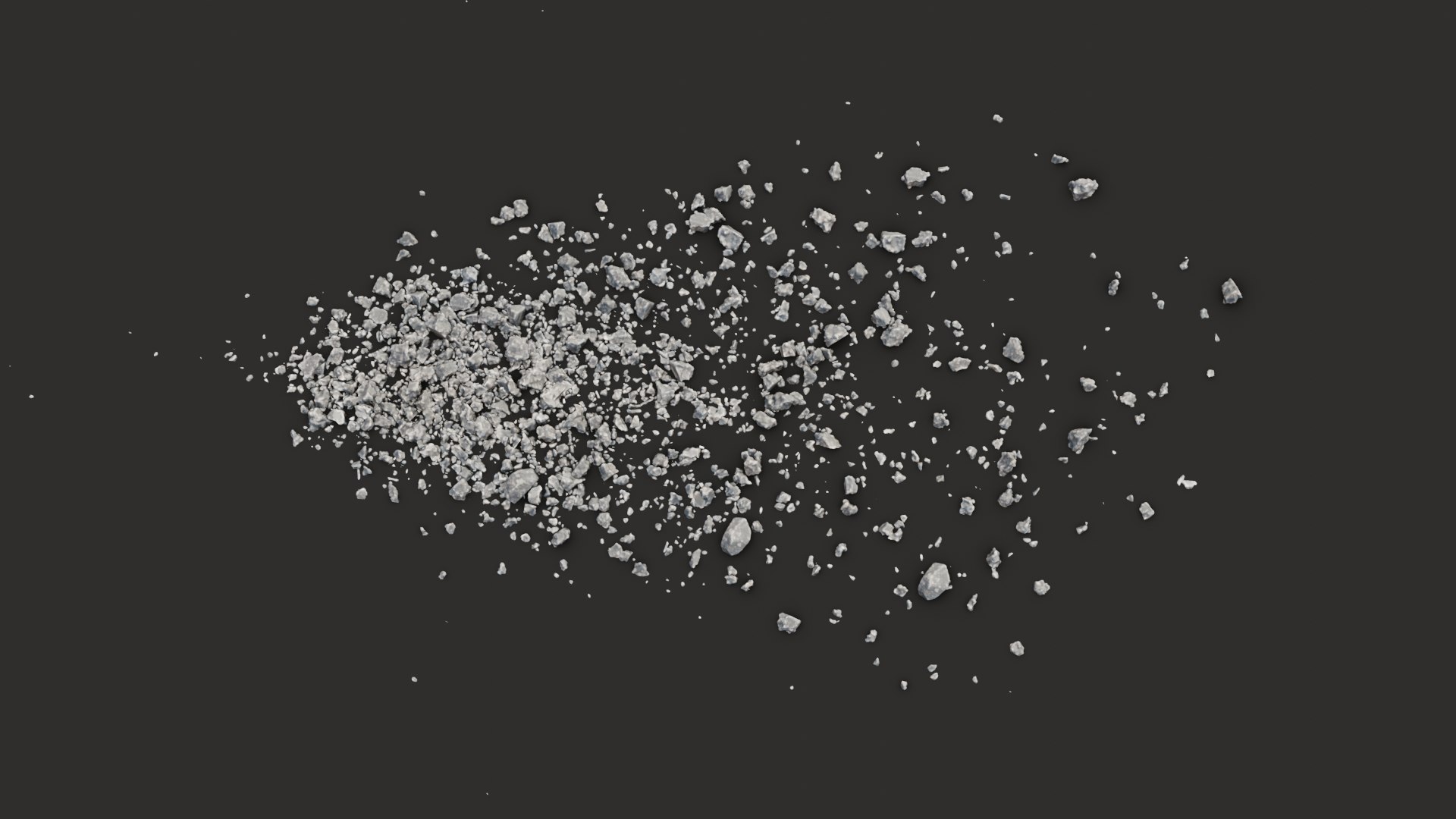 Animated Concrete Explode Front 3D Model - TurboSquid 1776369