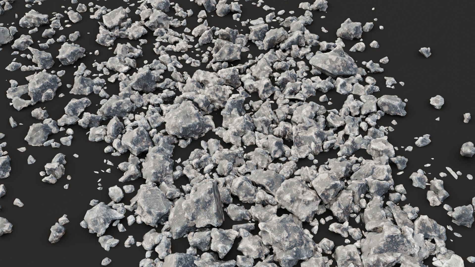 Animated Concrete Explode Front 3D Model TurboSquid 1776369