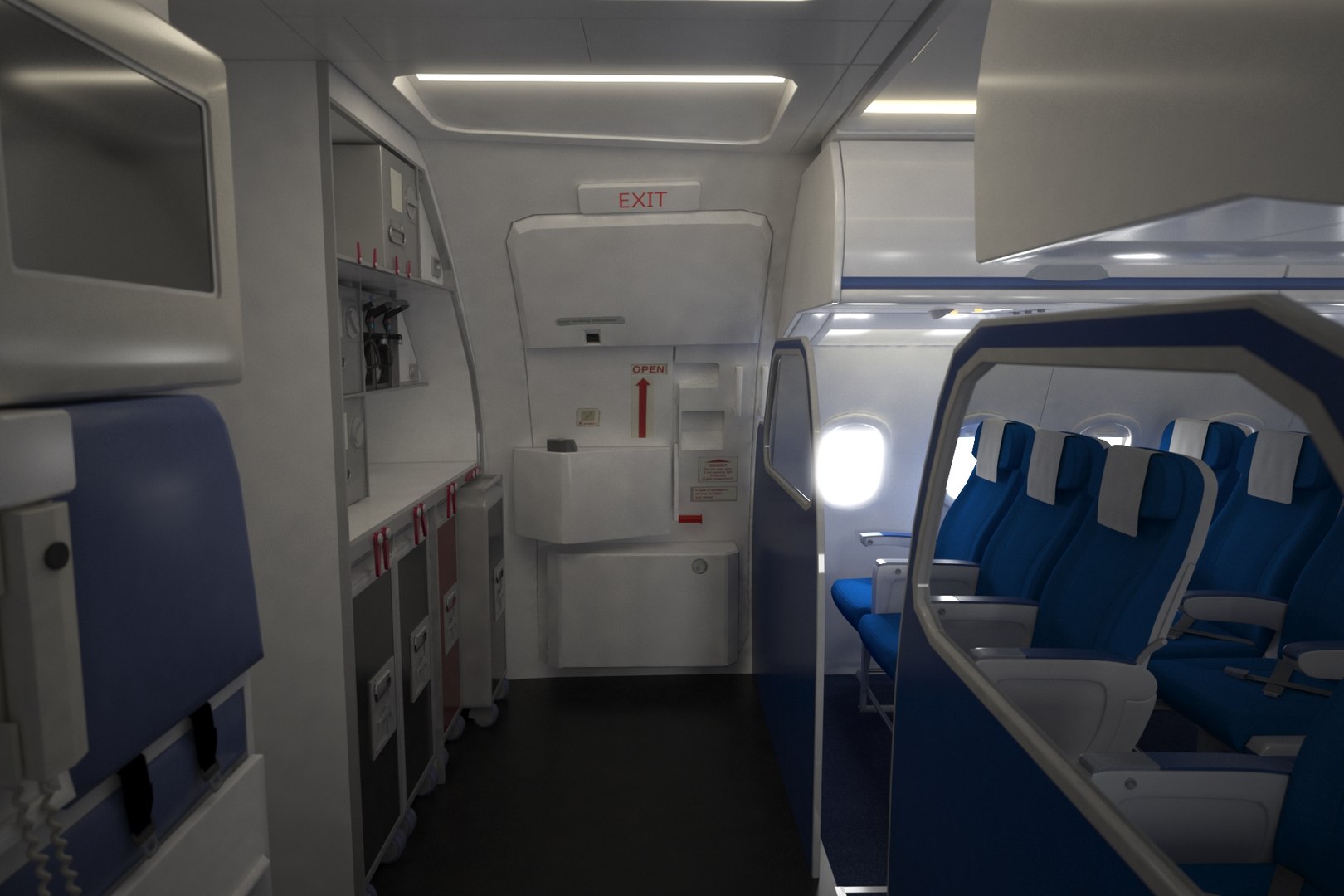 3D airbus 320neo cockpit - TurboSquid 1647315