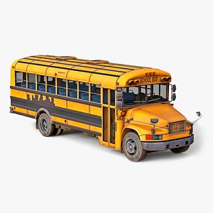 school bus 3D model