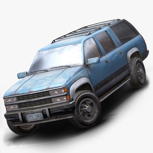 3D model old suv car - TurboSquid 1411725