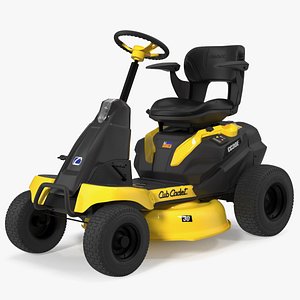 3D Riding Lawn-Mower Cub Cadet model