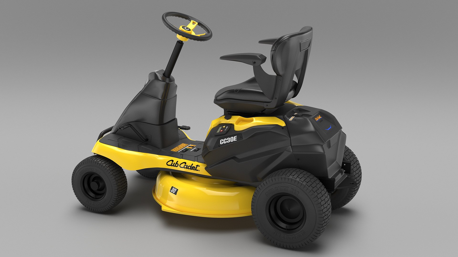 3D Riding Lawn-Mower Cub Cadet Model - TurboSquid 2185658