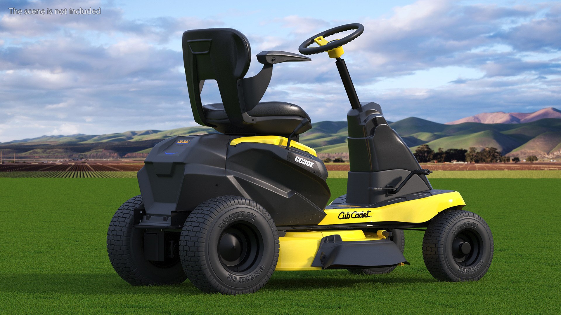 3D Riding Lawn-Mower Cub Cadet Model - TurboSquid 2185658