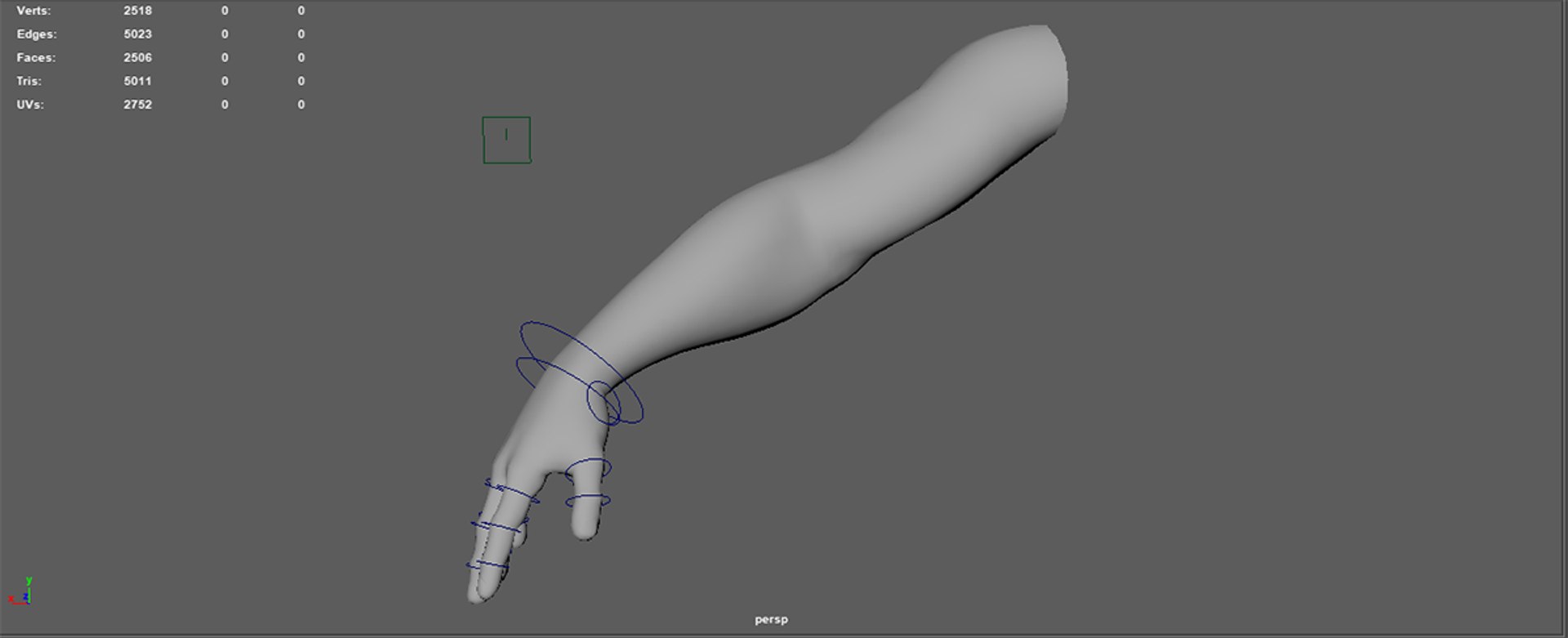 Rigged Cartoon Arm Model - TurboSquid 1606715
